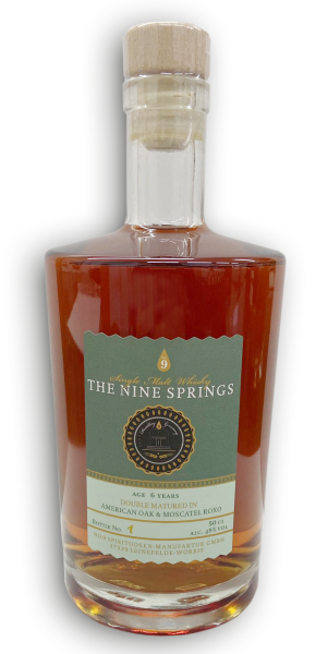 The Nine Springs – Double matured in American Oak & Moscatel Roxo