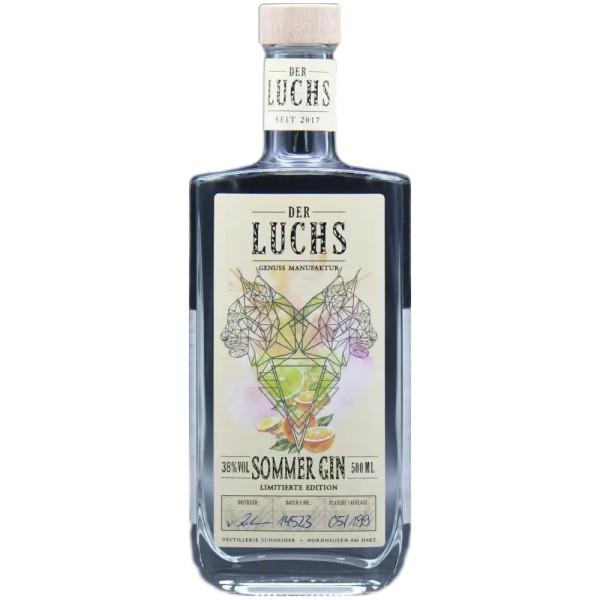 DER LUCHS Sommer Gin 500 ml