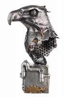 Poly Skulptur"Steampunk Eagle"